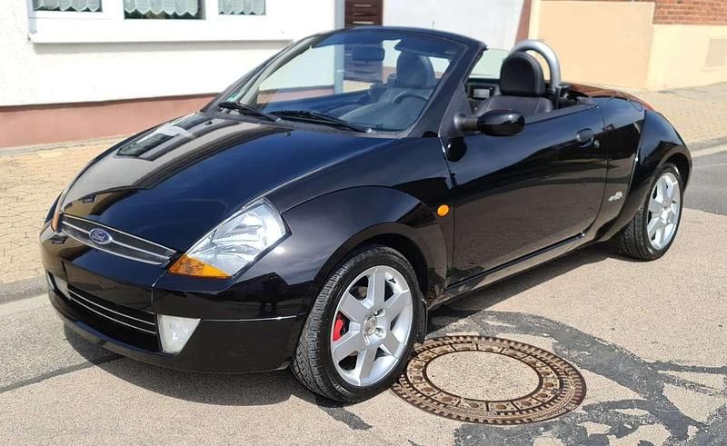 Schwarz Gebraucht 2004 Ford StreetKa Cabrio | 2.299 € (Fairer Preis) - Bild 1/4