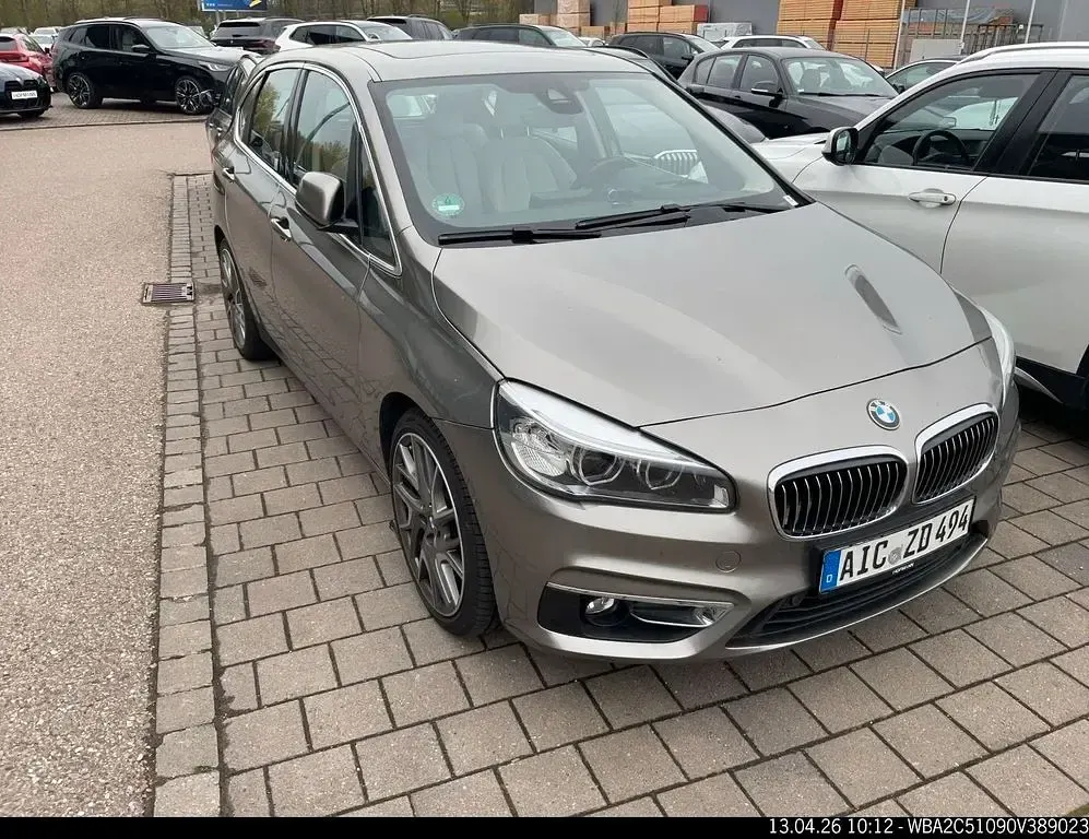 Gebraucht BMW 220 Active Tourer Comfort Edition 190 PS (139 kW) 2015 Grau Van / Kleinbus