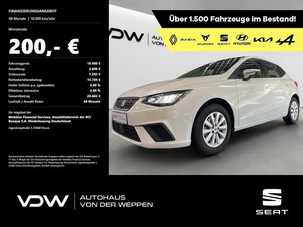 Gebraucht Seat Ibiza Style 110 PS (80 kW) 2023 Kleinwagen