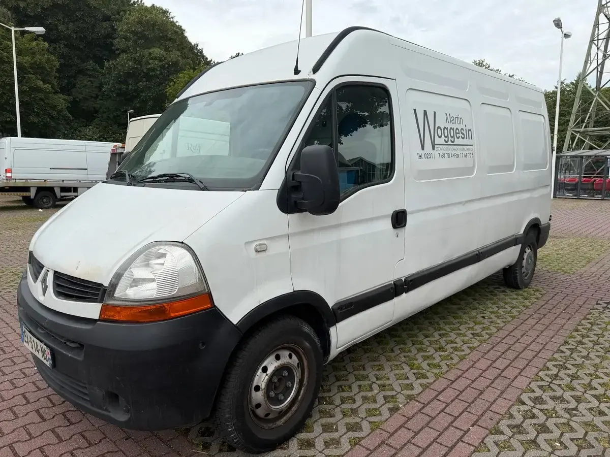 Gebraucht Renault Master 120 PS (88 kW) 2009 Weiß Van / Kleinbus