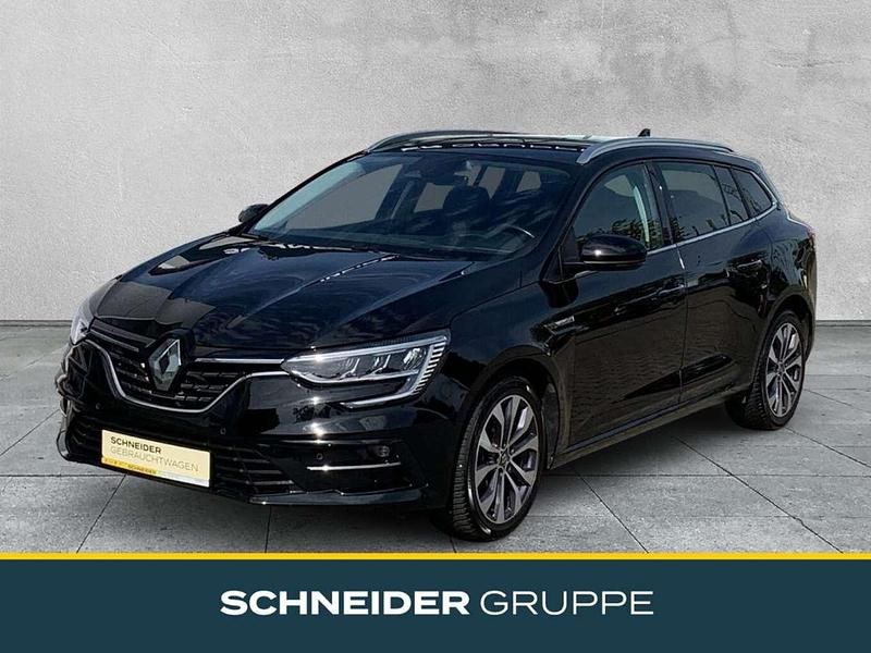 Sternenschwarz Gebraucht 2021 Renault Mégane GrandTour Intens Kombi | 18.450 € (Fairer Preis) - Bild 1/4