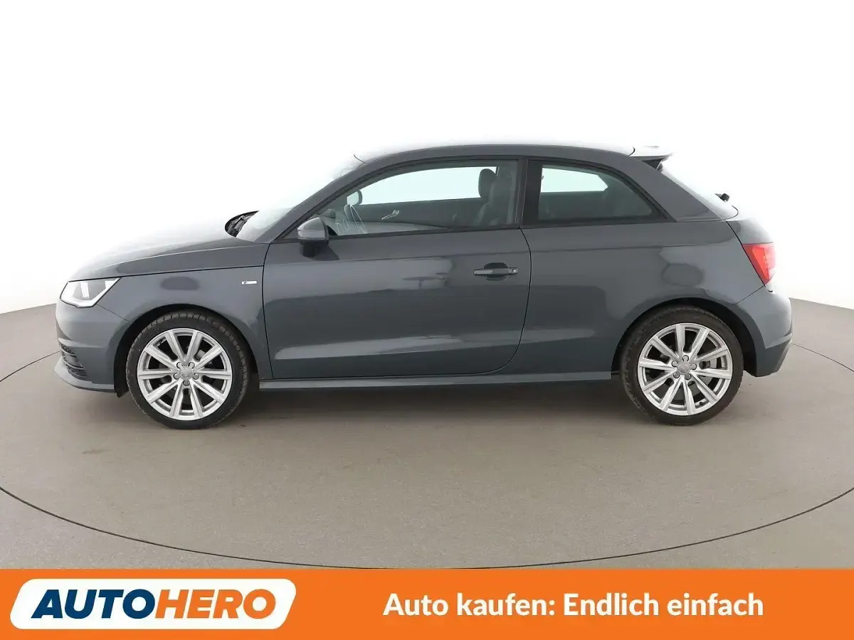 Gebraucht Audi A1 S-Line 95 PS (69 kW) 2017 Grau Kleinwagen