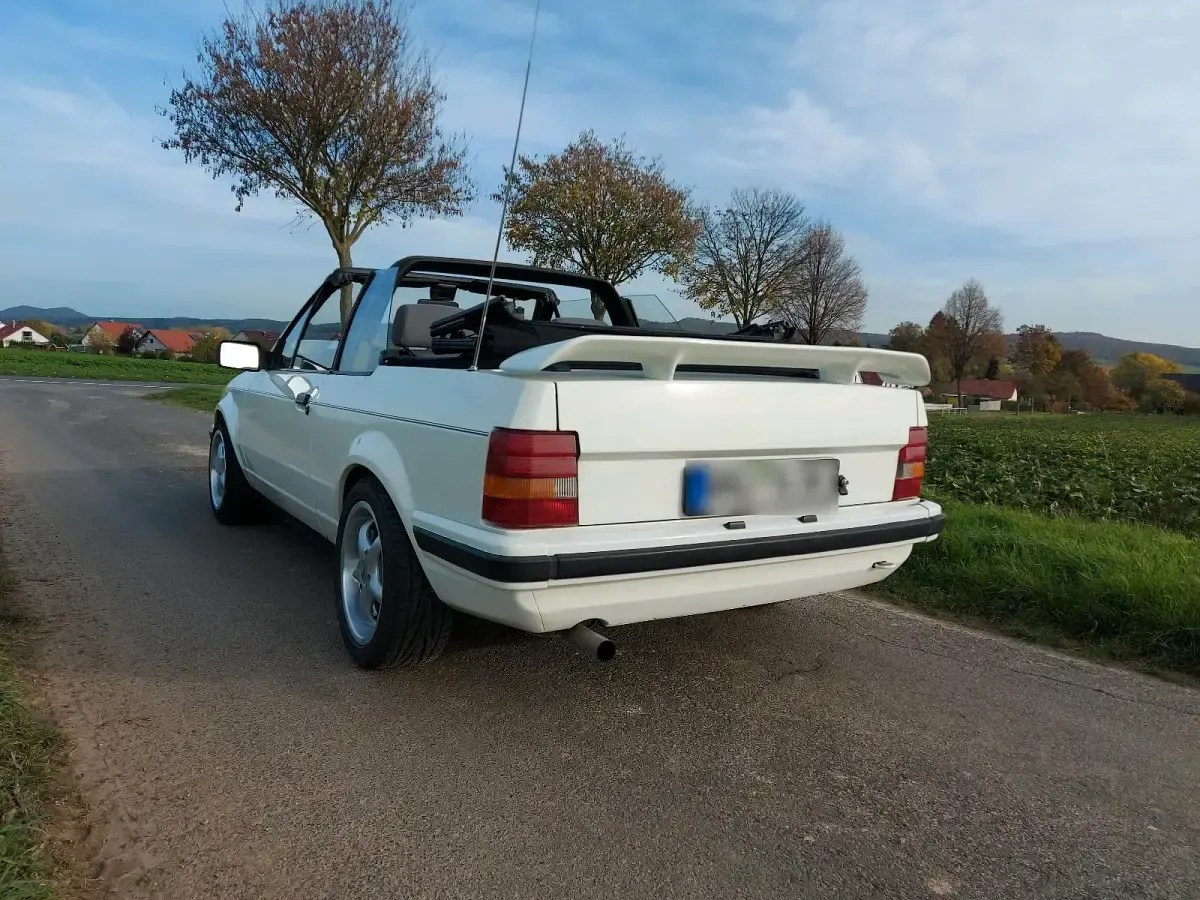 Gebraucht Ford Escort Cabriolet 1984 Weiß Cabrio