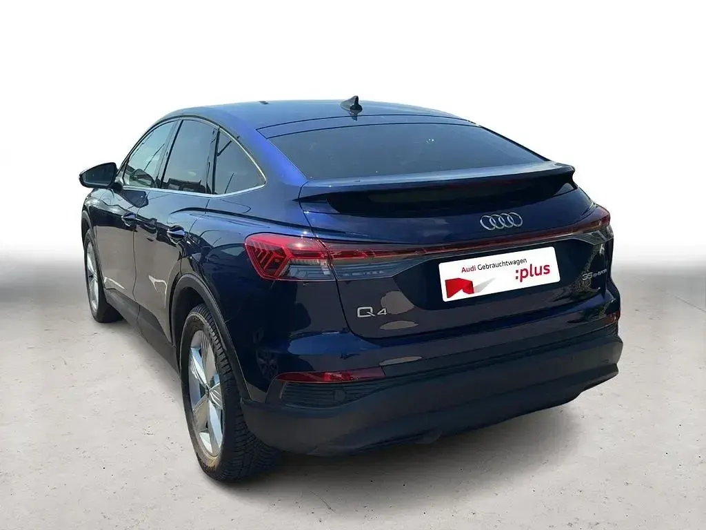 Gebraucht Audi Q4 Sportback e-tron Basis 125 kW (170 PS) 2023 Blau SUV