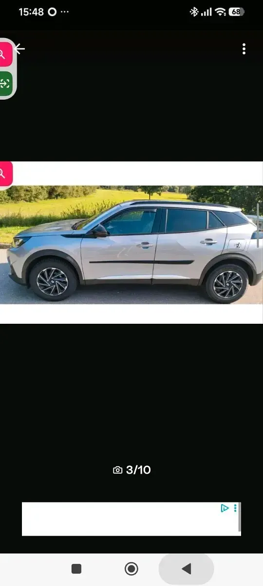 Gebraucht Peugeot 2008 Allure Top 131 PS (96 kW) 2020 Silber SUV