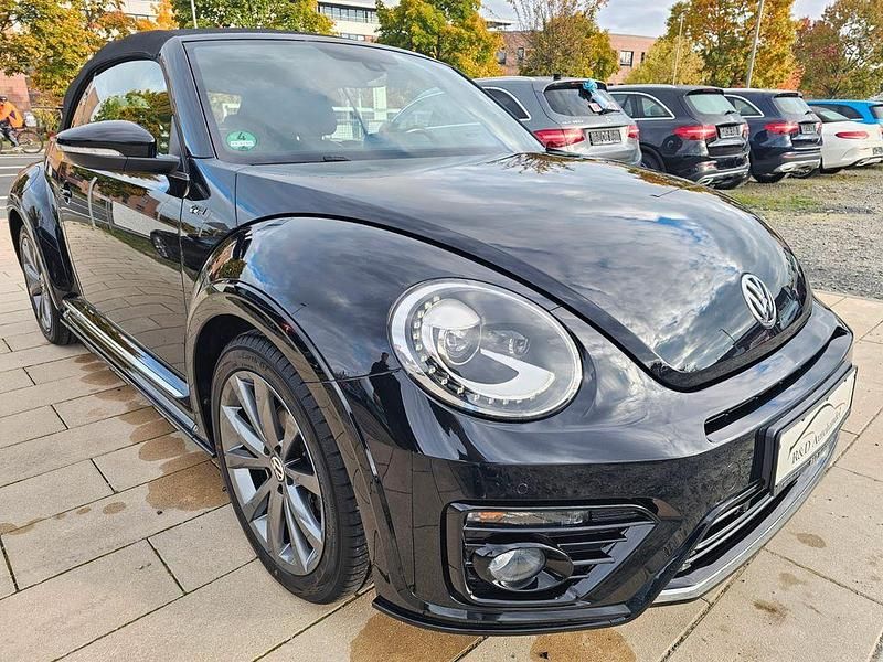 Gebraucht VW Beetle Cabriolet R-line 150 PS (110 kW) 2017 Schwarz Cabrio