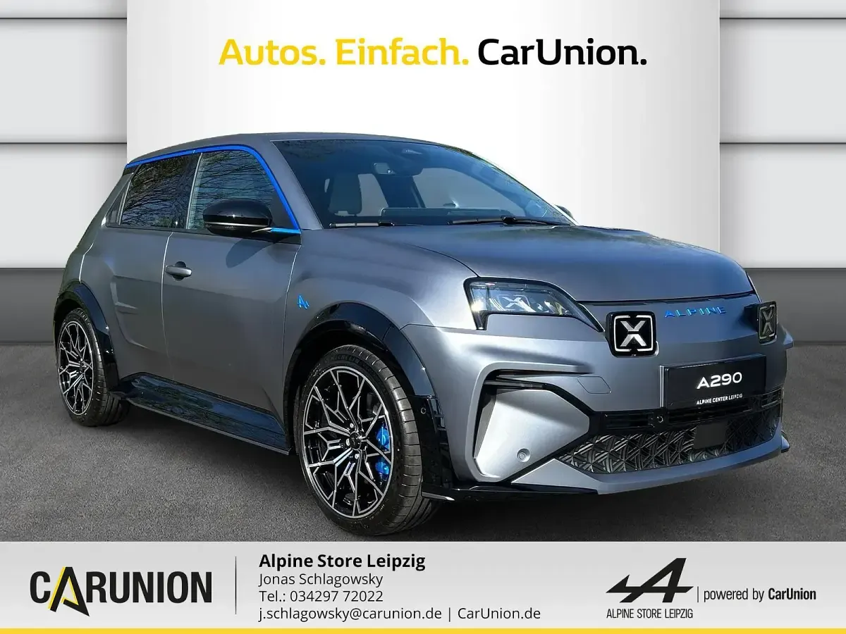 Neu Alpine A290 160 kW (218 PS) 2026 Satinierte lackierung Kleinwagen