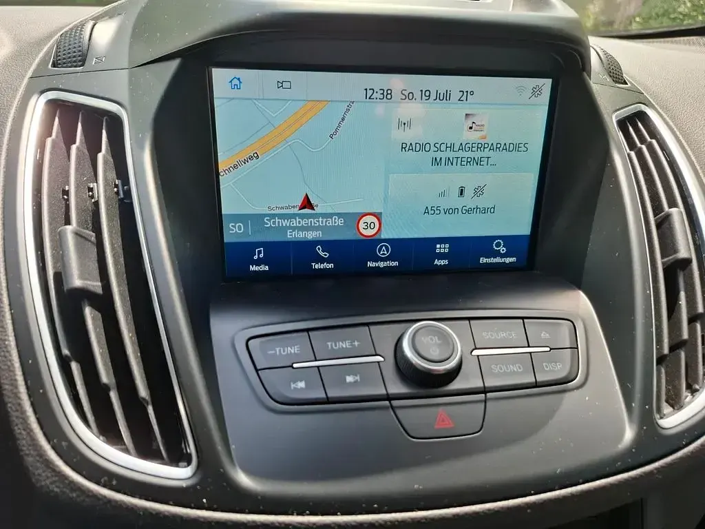Gebraucht Ford C-MAX Cool & Connect 150 PS (110 kW) 2018 Grau Van / Kleinbus