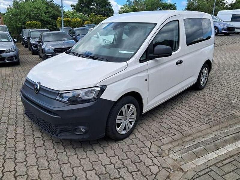 Gebraucht VW Caddy 102 PS (75 kW) 2021 Weiß Van / Kleinbus