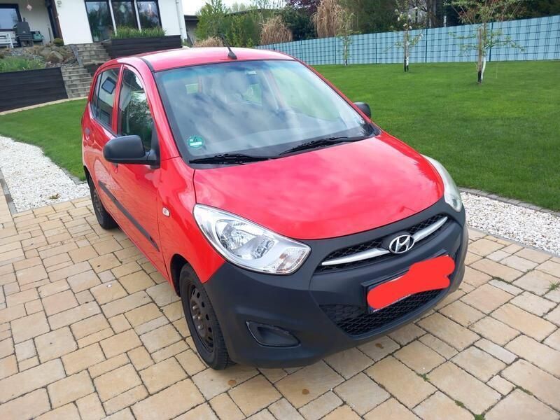 Rot Gebraucht 2011 Hyundai i10 Kleinwagen | 1.200 € (Superpreis) - Bild 1/4