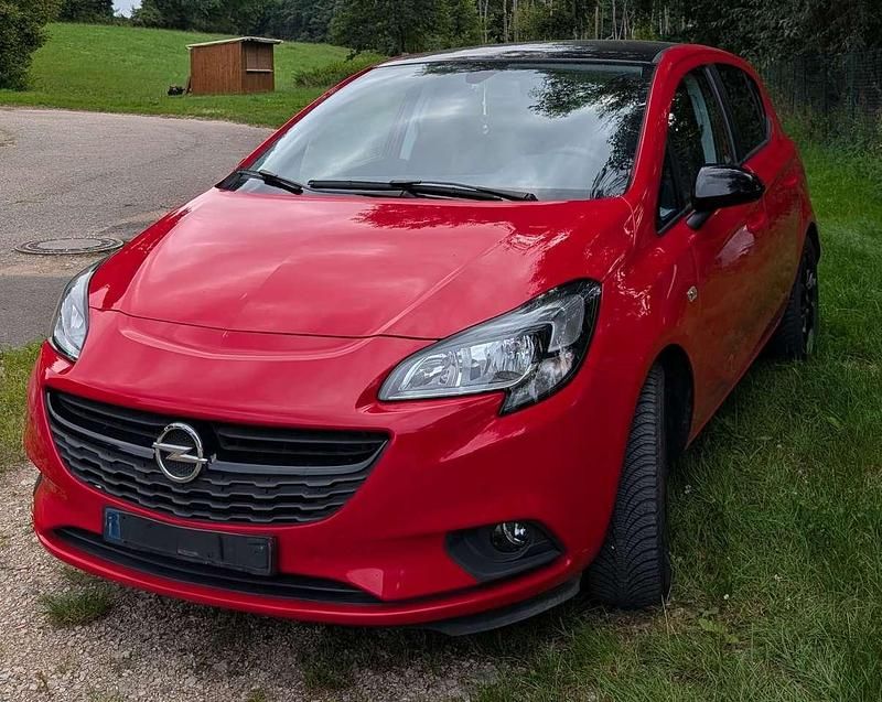 Rot Gebraucht 2019 Opel Corsa Color Edition Limousine | 8.800 € (Superpreis) - Bild 1/4