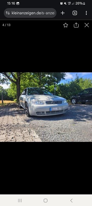 Gebraucht Audi A3 200 PS (147 kW) 1997 Grau Kleinwagen