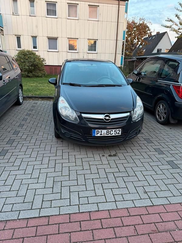 Schwarz Gebraucht 2010 Opel Corsa Kleinwagen | 899 € (Superpreis) - Bild 1/3