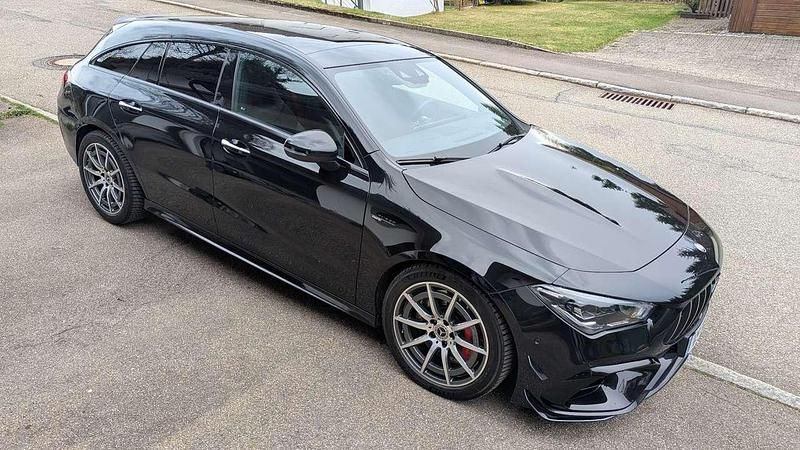 Gebraucht Mercedes CLA45 AMG AMG 421 PS (309 kW) 2021 Schwarz Coupé