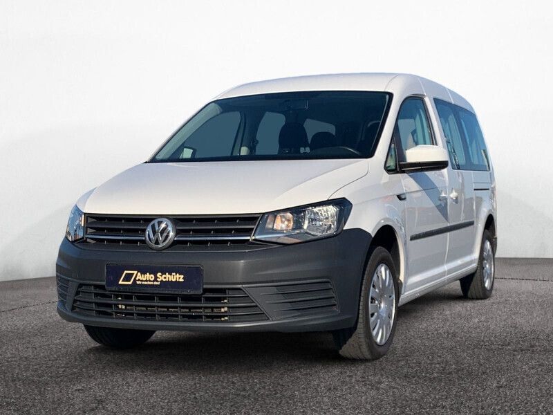 Pure white Gebraucht 2017 VW Caddy Maxi Life Trendline Van / Kleinbus | 19.900 € (Fairer Preis) - Bild 1/4