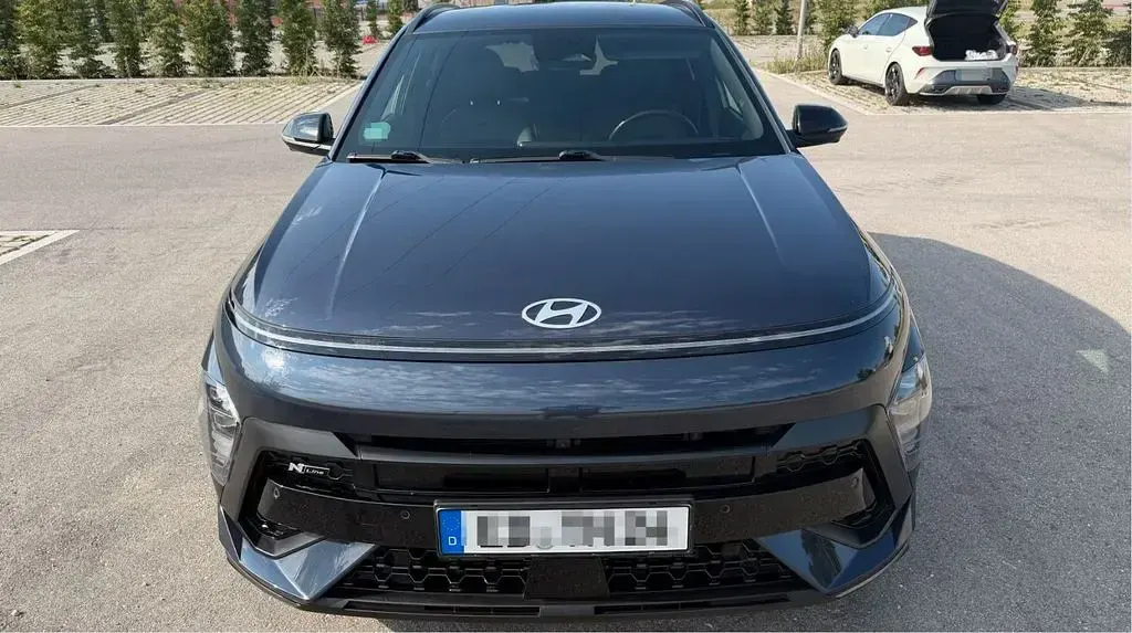 Gebraucht Hyundai Kona N Line 199 PS (146 kW) 2024 Blau SUV