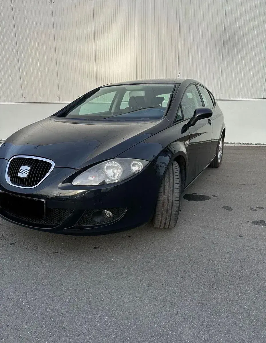 Gebraucht Seat Leon Comfort 125 PS (91 kW) 2009 Schwarz Kleinwagen