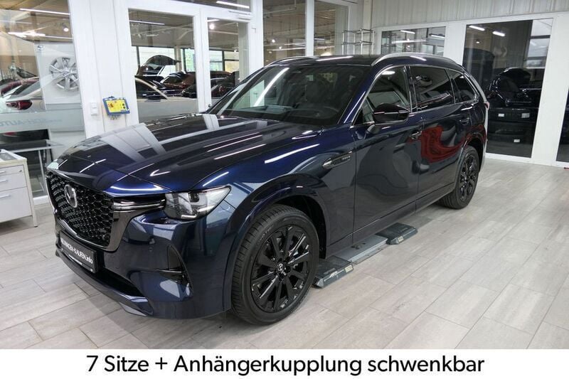 Blau Neu 2025 Mazda CX-80 Homura-Line SUV | 58.990 € (Fairer Preis) - Bild 1/1
