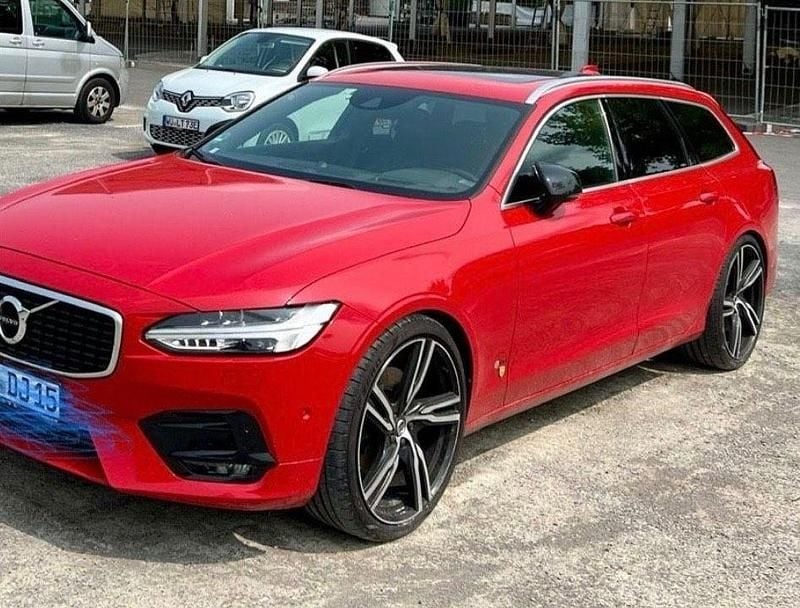 Rot Gebraucht 2017 Volvo V90 R-Design Kombi | 20.999 € (Fairer Preis) - Bild 1/4