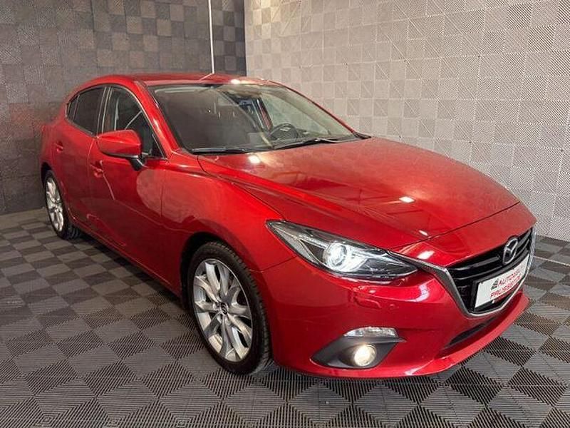 Rot Gebraucht 2014 Mazda 3 Limousine | 11.880 € (Fairer Preis) - Bild 1/4