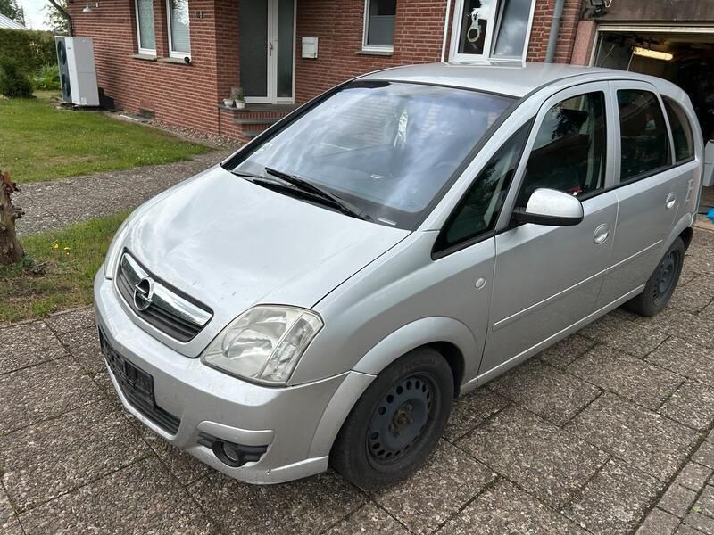 Silber Gebraucht 2009 Opel Meriva Van / Kleinbus | 599 € (Guter Preis) - Bild 1/4