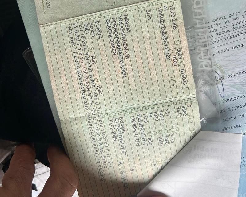 Gebraucht VW Passat 2005 Schwarz Kombi