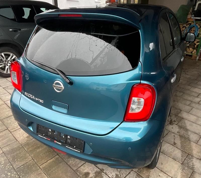 Gebraucht Nissan Micra N-TEC 80 PS (58 kW) 2015 Blau Kleinwagen