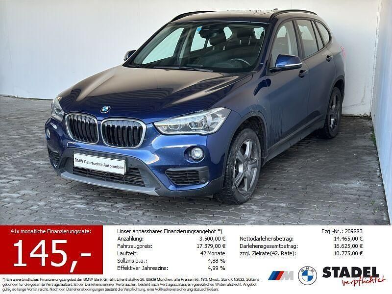 Gebraucht BMW X1 140 PS (102 kW) 2018 Blau SUV