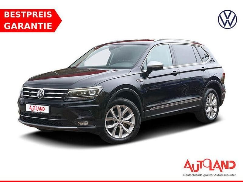 Gebraucht VW Tiguan Allspace Highline 239 PS (175 kW) 2020 Schwarz SUV