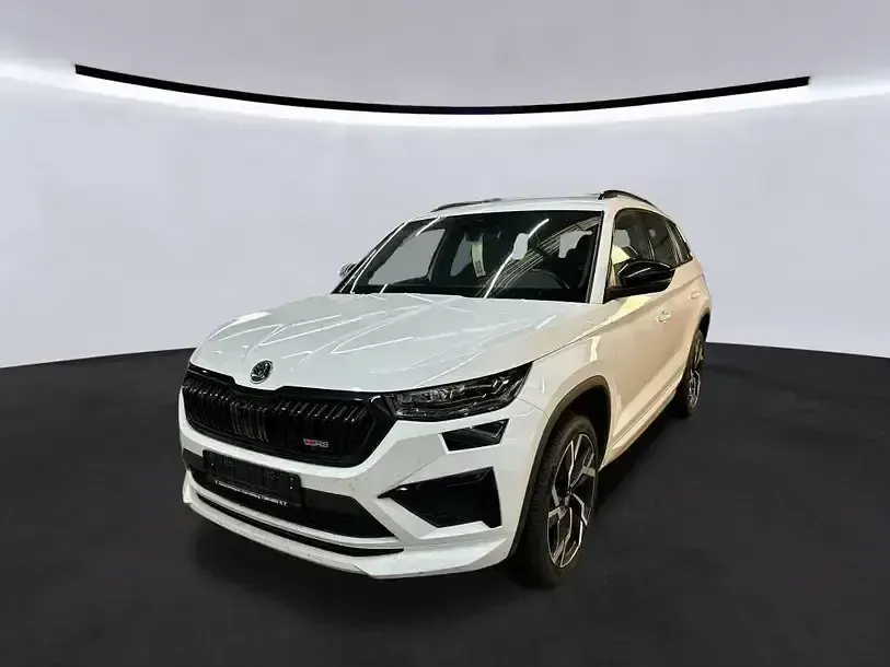 Gebraucht Skoda Kodiaq RS 245 PS (180 kW) 2023 Moonweiss metallic SUV