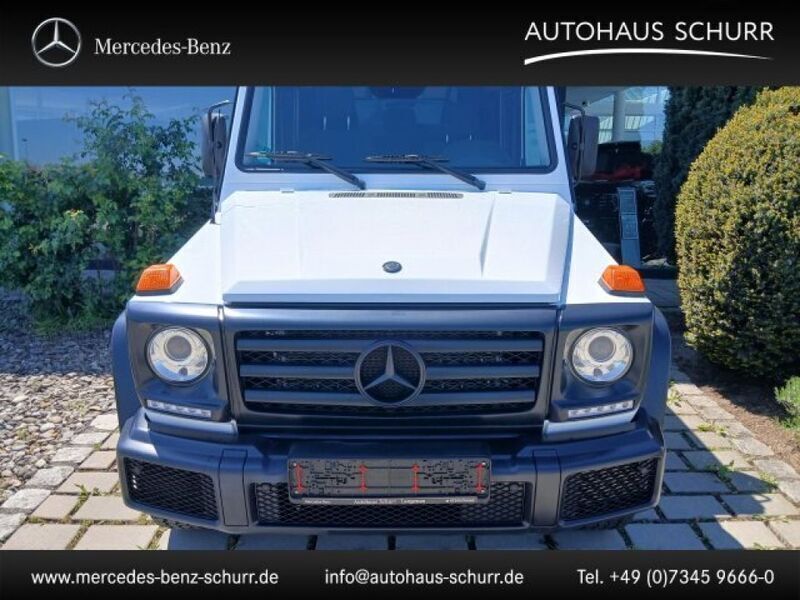 Polarweiß Gebraucht 2018 Mercedes G350 SUV | 77.900 € (Teuer) - Bild 1/4