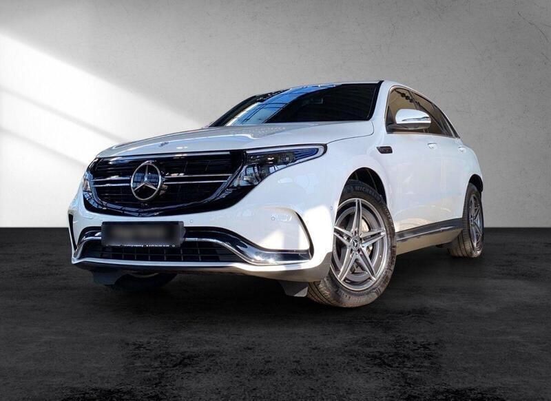 Weiß Gebraucht 2020 Mercedes EQC400 AMG line SUV | 34.990 € (Fairer Preis) - Bild 1/4
