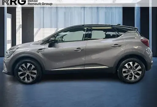 Gebraucht Renault Captur Techno 91 PS (66 kW) 2023 Zweifarbig: stahlgrau und bla SUV