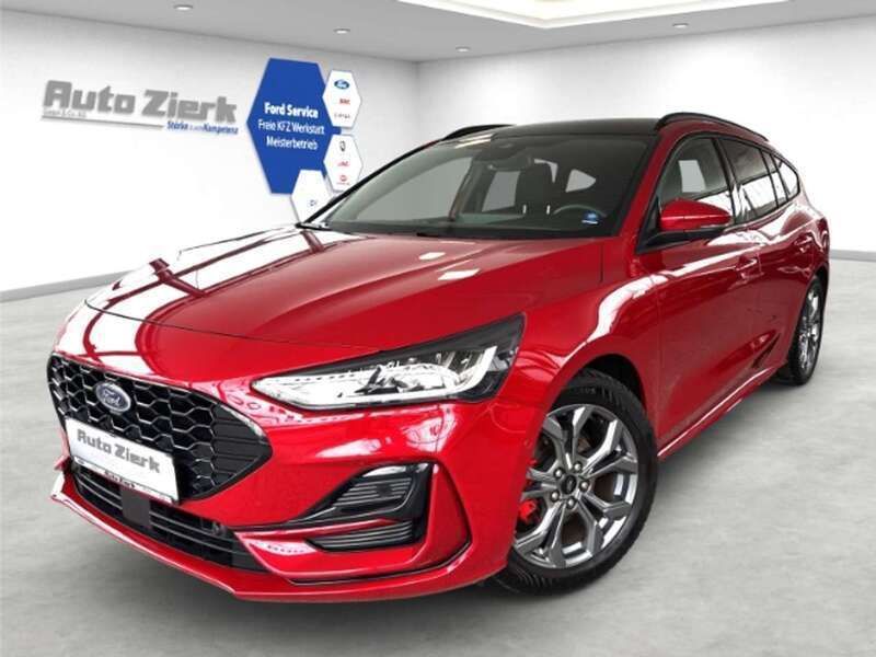 Rot Gebraucht 2023 Ford Focus ST-Line X Kombi | 24.990 € (Fairer Preis) - Bild 1/4