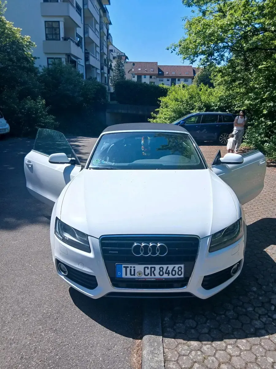 Używany Audi A5 Cabriolet 2010 Biały Kabriolet