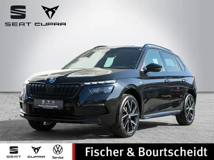 Schwarz Gebraucht 2021 Skoda Kamiq Monte Carlo SUV | 19.680 € (Fairer Preis) - Bild 1/4