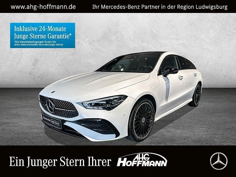 Weiß Gebraucht 2023 Mercedes CLA250e Shooting Brake Night Kombi | 34.920 € (Fairer Preis) - Bild 1/4