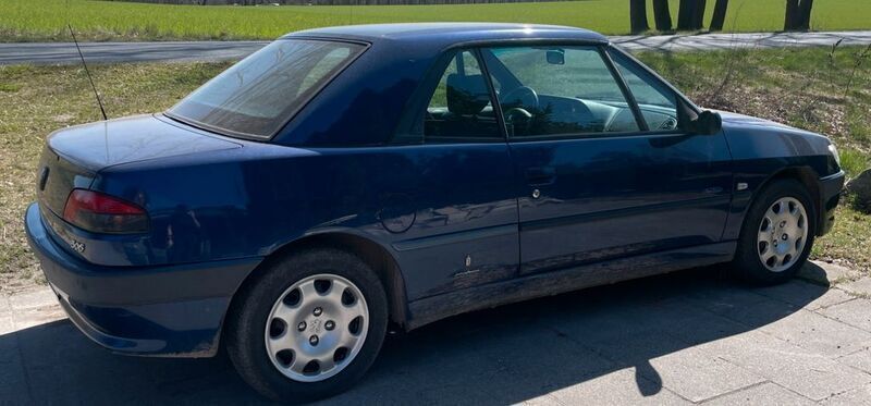 Blau Gebraucht 1999 Peugeot 306 Cabriolet Cabrio | 1.400 € (Fairer Preis) - Bild 1/4
