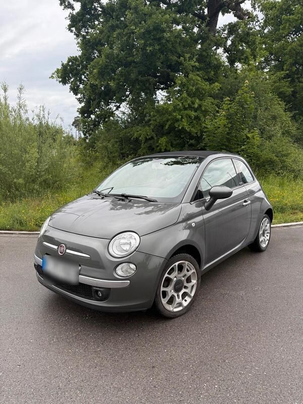 Grau Gebraucht 2013 Fiat 500C Lounge Cabrio | 7.700 € (Fairer Preis) - Bild 1/4