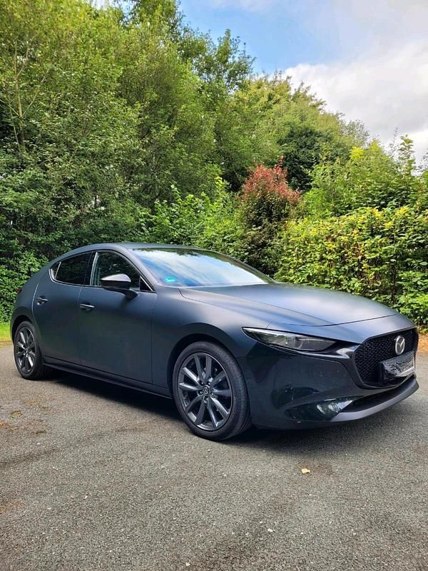 Schwarz Gebraucht 2021 Mazda 3 Limousine | 18.400 € (Fairer Preis) - Bild 1/4