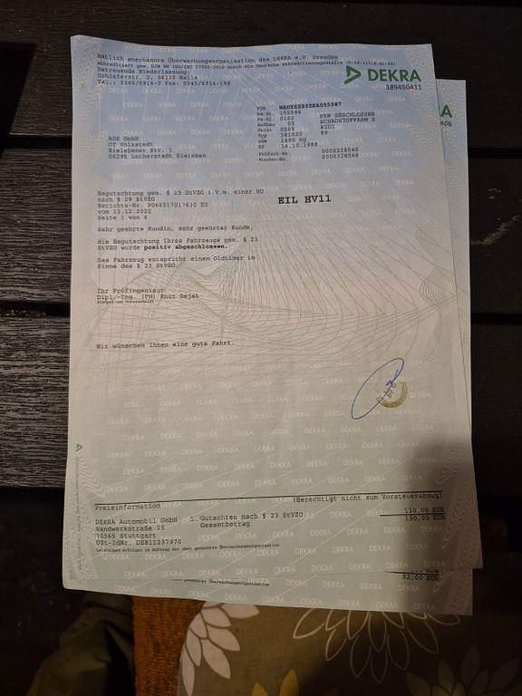 Gebraucht Audi 80 72 PS (52 kW) 1988 Weiß Limousine