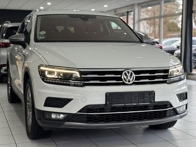 Gebraucht VW Tiguan Allspace 200 PS (147 kW) 2021 Weiß SUV