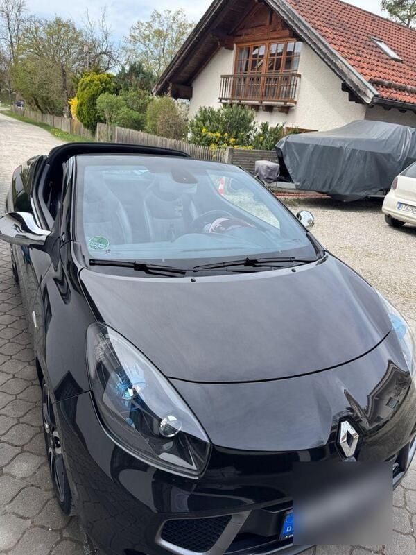 Schwarz Gebraucht 2011 Renault Wind Dynamique Cabrio | 4.450 € - Bild 1/4