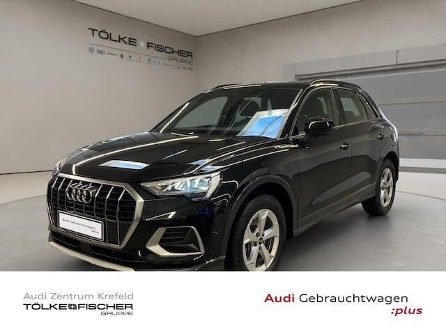 Schwarz (mythosschwarz metallic) Gebraucht 2024 Audi Q3 Advanced Plus SUV | 38.979 € (Guter Preis) - Bild 1/4