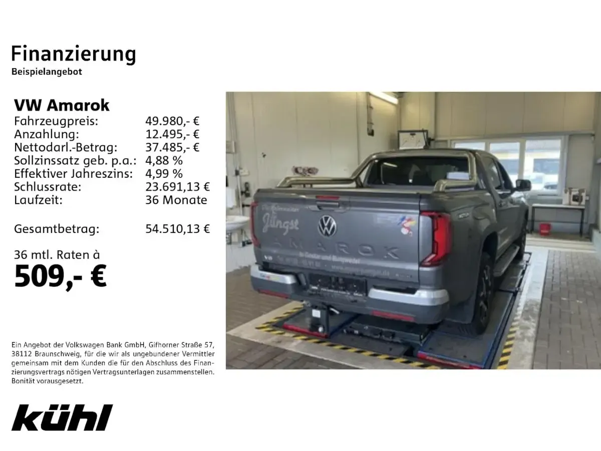 Gebraucht VW Amarok Style 241 PS (177 kW) 2024 Dark grey metallic Pickup