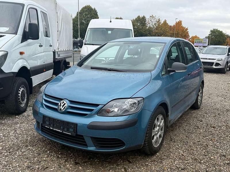 New river blue metallic Gebraucht 2006 VW Golf Plus Cross Trendline Van / Kleinbus | 2.350 € (Superpreis) - Bild 1/4