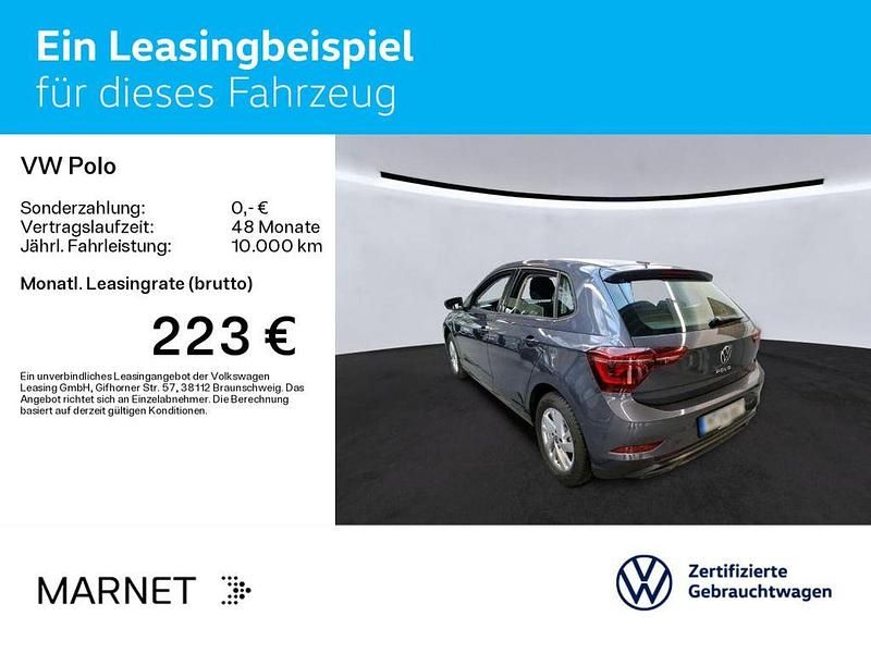 Gebraucht VW Polo Style 110 PS (80 kW) 2023 Grau Kleinwagen