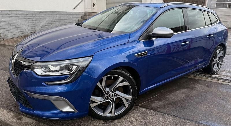 Gebraucht Renault Mégane GrandTour GT 205 PS (150 kW) 2017 Blau Kombi