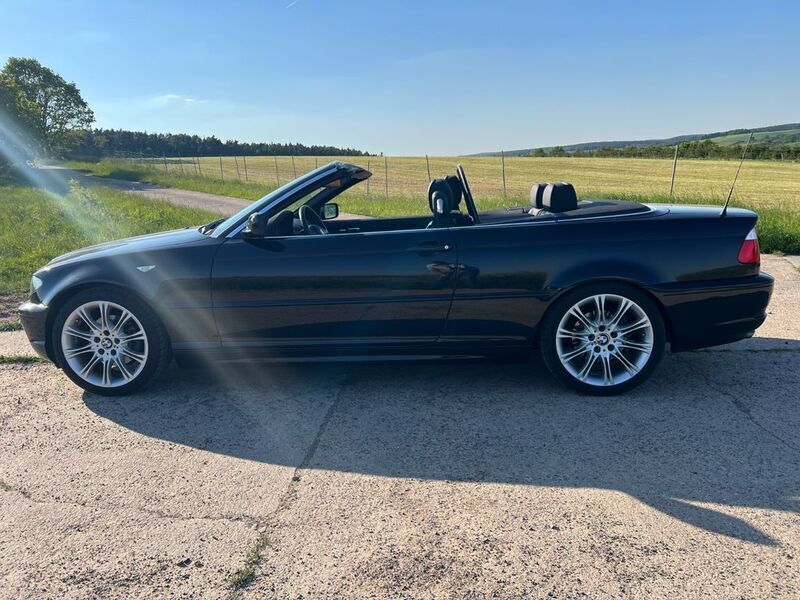 Gebraucht BMW 320 Cabriolet Comfort Edition 170 PS (125 kW) 2005 Schwarz Cabrio