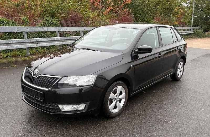 Schwarz Gebraucht 2014 Skoda Rapid Kleinwagen | 6.390 € (Etwas zu teuer) - Bild 1/4